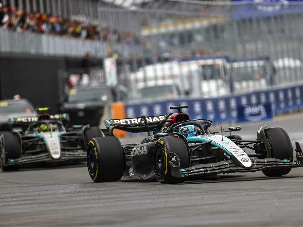 George Russell, Lewis Hamilton