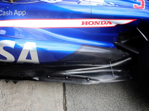 Die neue Verkleidung am Racing Bulls VCARB 01 beim Spanien-Grand-Prix 2024 in Barcelona Die neue Verkleidung am Racing Bulls VCARB 01 beim Spanien-Grand-Prix 2024 in Barcelona
