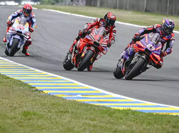 Titel-Bild zur News: Jorge Martin, Francesco Bagnaia, Marc Marquez