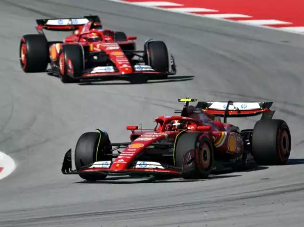 Carlos Sainz, Charles Leclerc Titel-Bild zur News: Carlos Sainz, Charles Leclerc