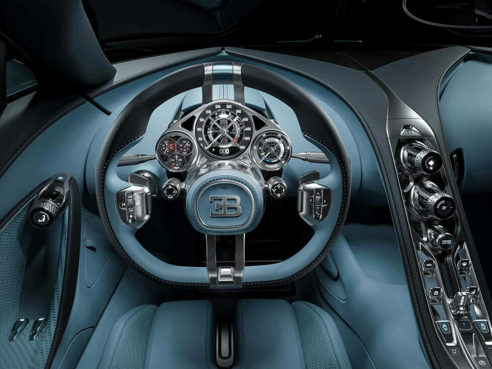 Innenraum des Bugatti Tourbillon