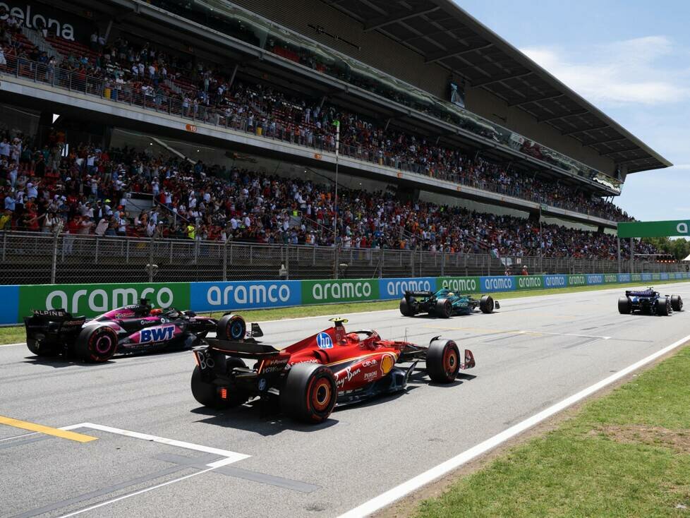 Fernando Alonso, Esteban Ocon, Carlos Sainz