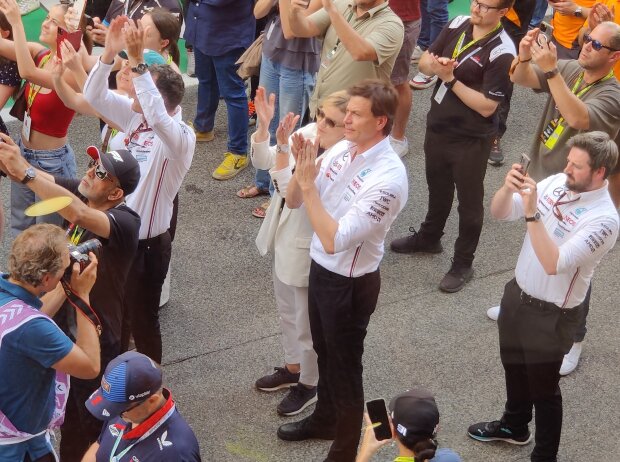 Stach in Barcelona aus der Menge heraus: Toto Wolff Stach in Barcelona aus der Menge heraus: Toto Wolff