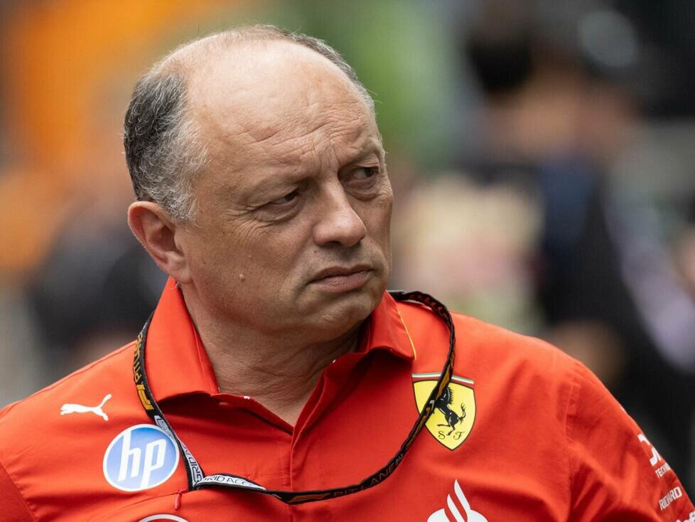 Ferrari-Teamchef Frederic Vasseur im Formel-1-Fahrerlager