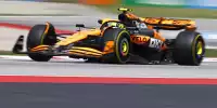 Lando Norris im McLaren MCL38 beim Formel-1-Rennen in Spanien 2024