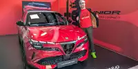 Bild zum Inhalt: Alfa Romeo Junior (2024) in der ersten Sitzprobe