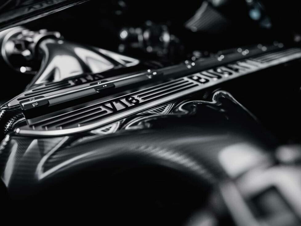 Bugatti Tourbillon, der Motor