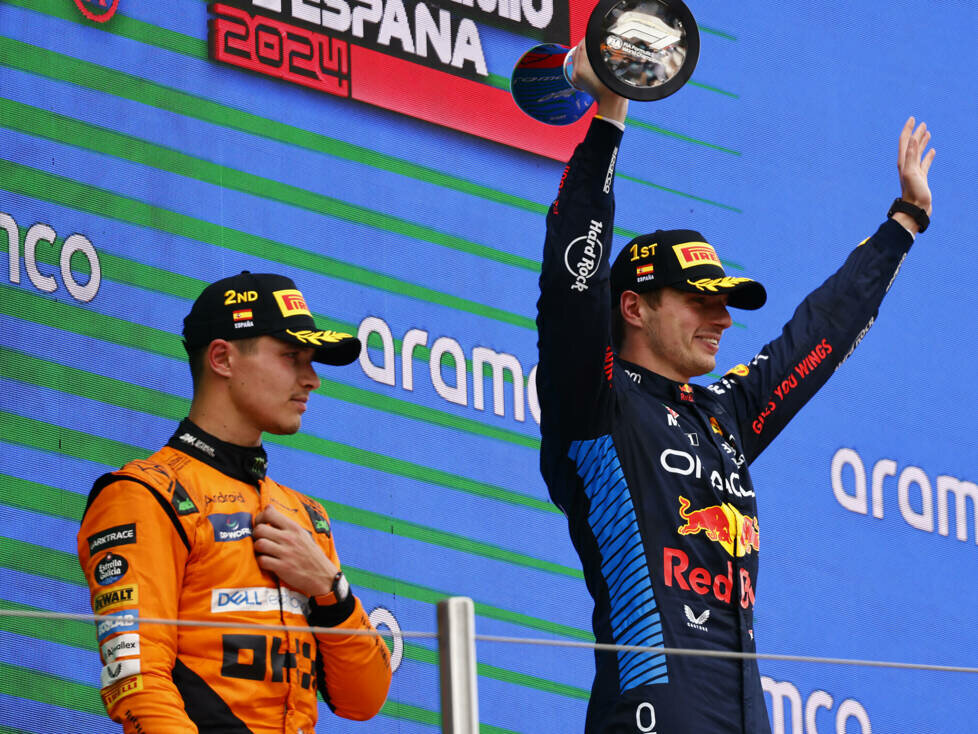 Max Verstappen, Lando Norris