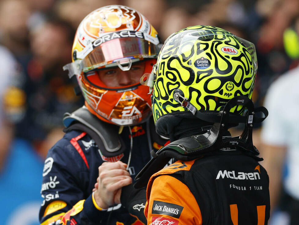 Max Verstappen, Lando Norris