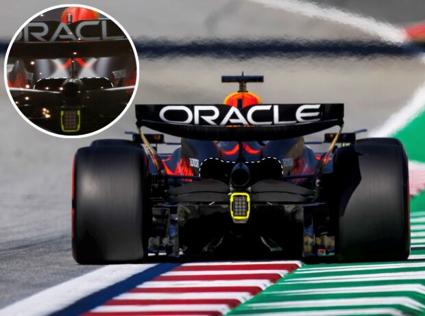 Luftauslass am Red Bull RB20 in der Formel-1-Saison 2024