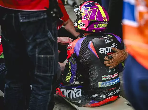 Titel-Bild zur News: Sturz: Aleix Espargaro