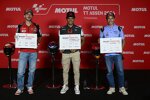 Francesco Bagnaia (Ducati), Jorge Martin (Pramac) und Marc Marquez (Gresini) 
