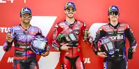 Bild zum Inhalt: MotoGP-Qualifying Assen: Erste Saisonpole Bagnaia! Marc Marquez stürzt