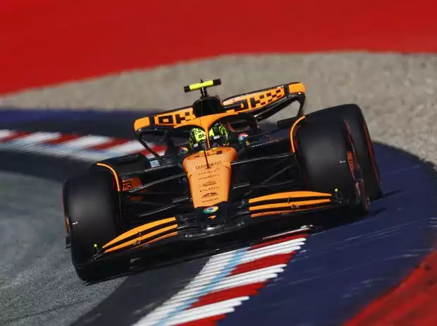 Lando Norris (McLaren MCL38) beim Formel-1-Rennen in Österreich Titel-Bild zur News: Lando Norris (McLaren MCL38) beim Formel-1-Rennen in Österreich
