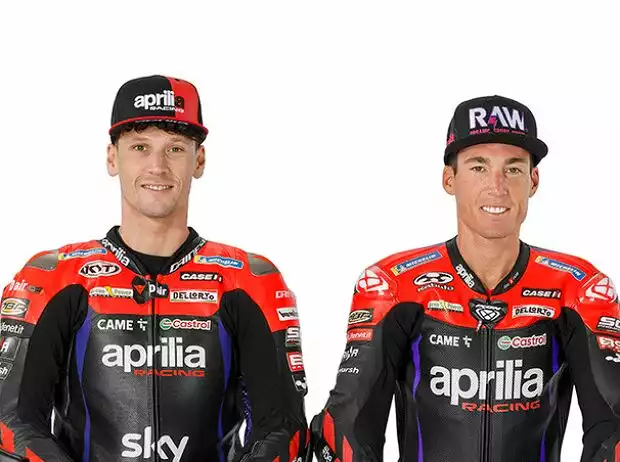 Lorenzo Savadori, Aleix Espargaro Titel-Bild zur News: Lorenzo Savadori, Aleix Espargaro