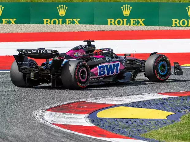 Esteban Ocon (Alpine A524) beim Formel-1-Rennen in Österreich 2024 Titel-Bild zur News: Esteban Ocon (Alpine A524) beim Formel-1-Rennen in Österreich 2024