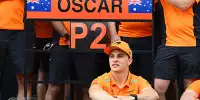 Bild zum Inhalt: Oscar Piastri: P2 "tut schon ein bisschen weh ..."