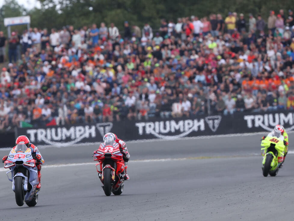 Marc Marquez, Enea Bastianini, Fabio Di Giannantonio