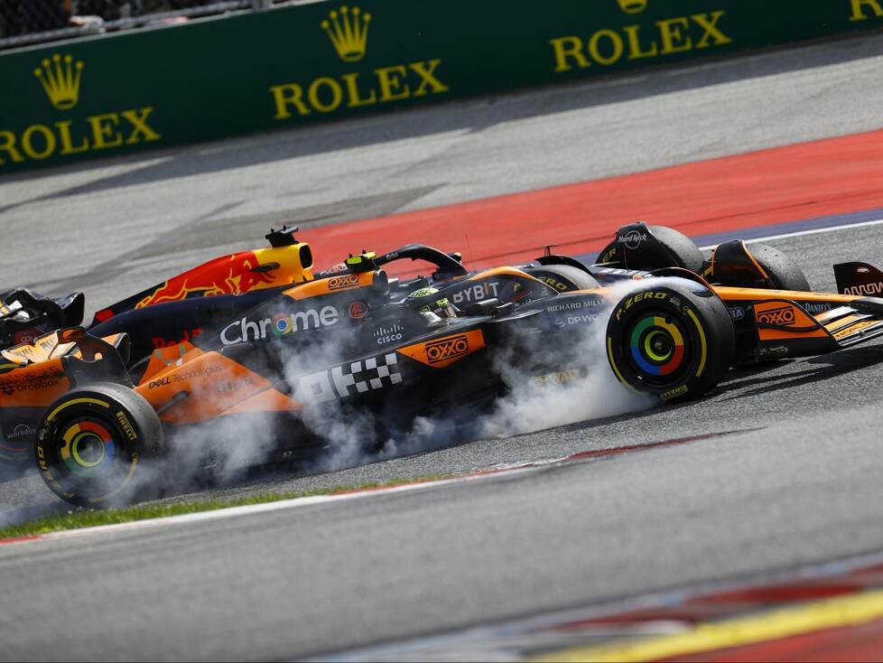 Max Verstappen, Lando Norris