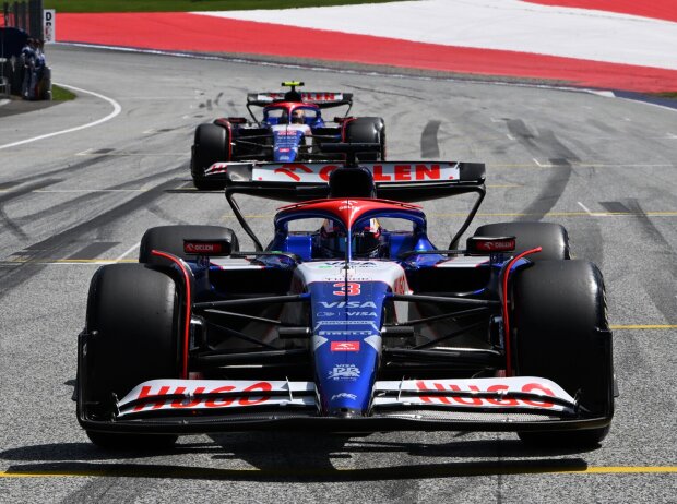 Im Spielberg-Quali hatte Ricciardo mal wieder die Nase vor Yuki Tsunoda Im Spielberg-Quali hatte Ricciardo mal wieder die Nase vor Yuki Tsunoda