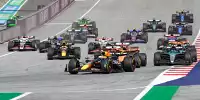 Formel-1-Start beim Österreich-Grand-Prix 2024 in Spielberg
