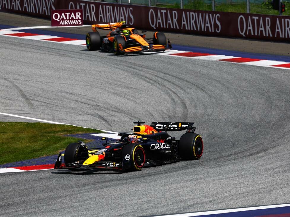 Max Verstappen, Lando Norris