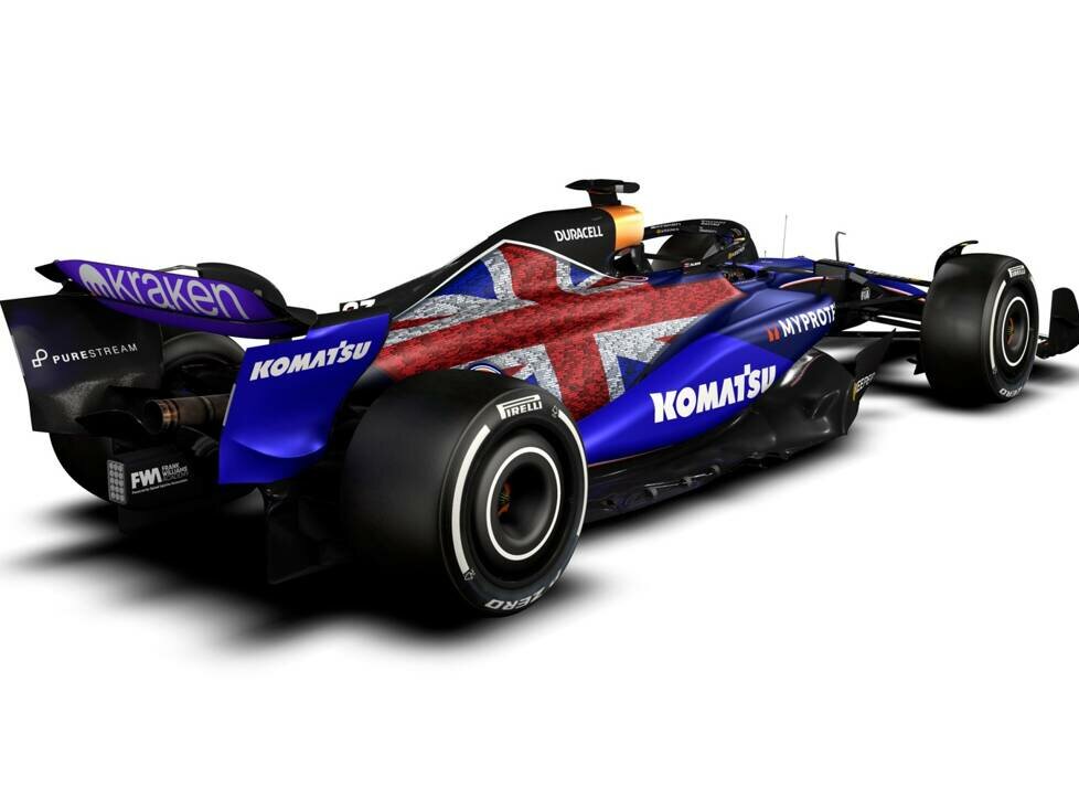 Williams FW46 Speziallackierung für Silverstone