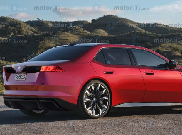 BMW M3 Electric Rendering BMW M3 Electric Rendering