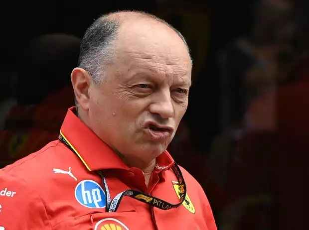Titel-Bild zur News: Ferrari-Teamchef Frederic Vasseur