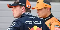 Max Verstappen mit Lando Norris nach dem Formel-1-Sprint in Spielberg 2024