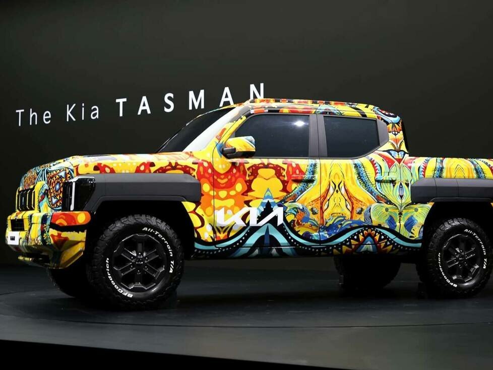 Kia Tasman at the 2024 Busan Motor Show