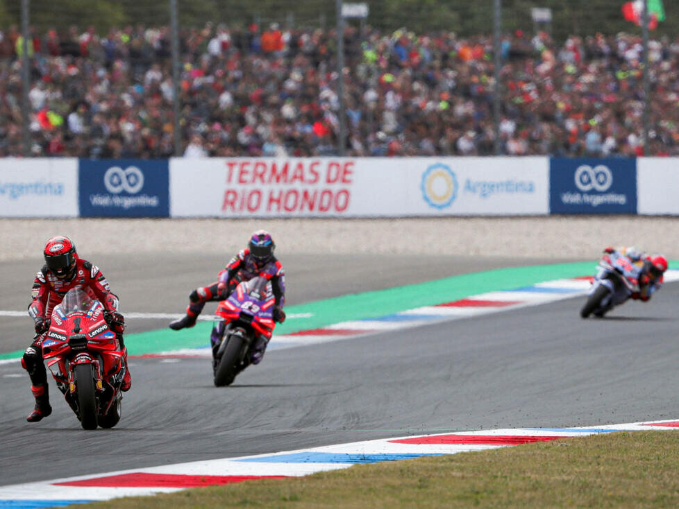 Francesco Bagnaia, Jorge Martin, Marc Marquez