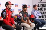 Francesco Bagnaia (Ducati), Jorge Martin (Pramac) und Marc Marquez (Gresini) 