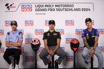 Alex Marquez (Gresini), Fabio Di Giannantonio (VR46) und Fabio Quartararo (Yamaha) 