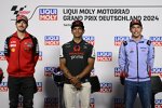Francesco Bagnaia (Ducati), Jorge Martin (Pramac) und Marc Marquez (Gresini) 