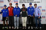 Francesco Bagnaia (Ducati), Jorge Martin (Pramac) und Marc Marquez (Gresini) 