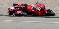 Bild zum Inhalt: Zwölf MotoGP-Stürze am Sachsenring-Freitag, neun davon in Rechtskurven ...