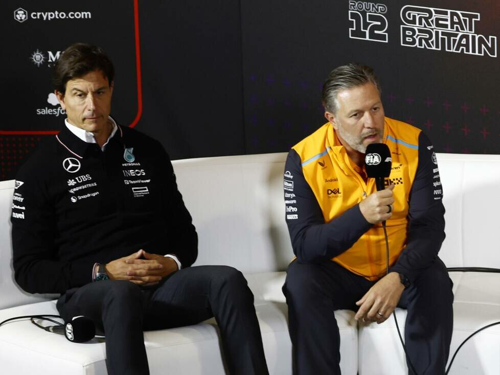 Toto Wolff, Zak Brown