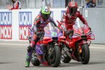 Franco Morbidelli (Pramac) und Francesco Bagnaia (Ducati) 
