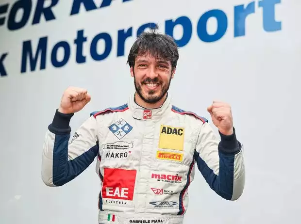 Gabriele Piana steht bei der GT4 Germany am Samstag auf der Pole Titel-Bild zur News: Gabriele Piana steht bei der GT4 Germany am Samstag auf der Pole