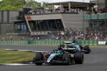 George Russell (Mercedes) und Lance Stroll (Aston Martin) 