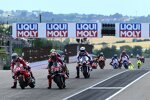 Enea Bastianini (Ducati) und Maverick Vinales (Aprilia) 