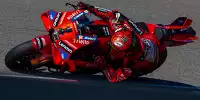 Bild zum Inhalt: MotoGP Sachsenring: Bagnaia staubt ab - Marquez-Brüder auf dem Podium
