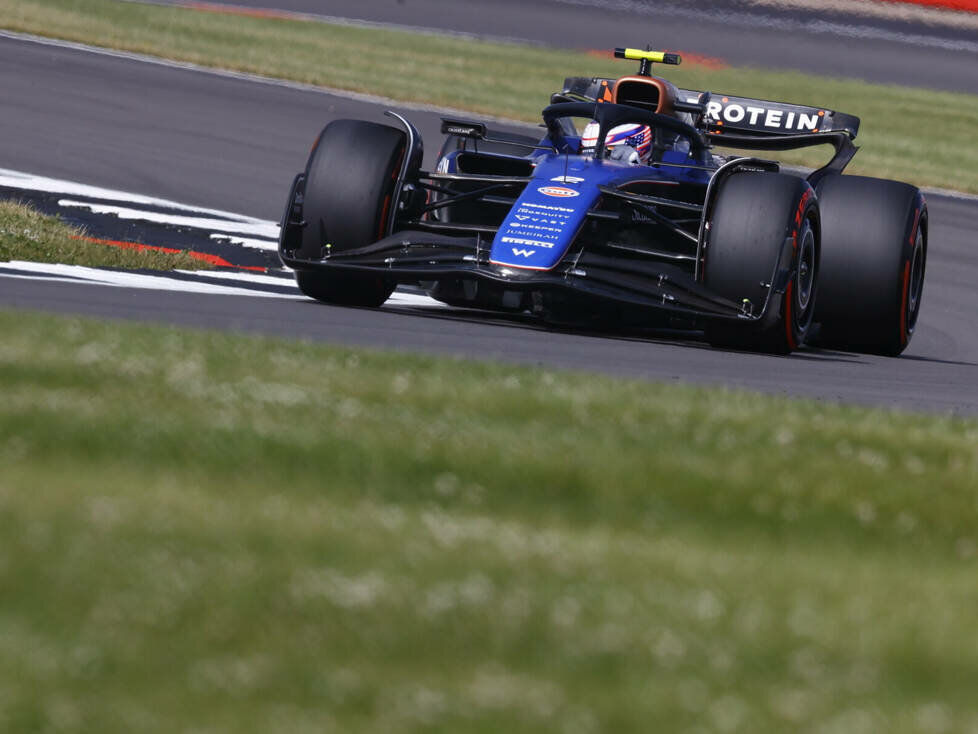 Logan Sargeant (Williams) beim Formel-1-Rennen in Silverstone 2024