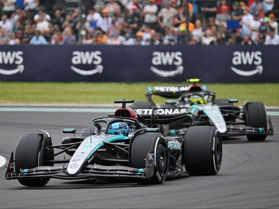 George Russell, Lewis Hamilton
