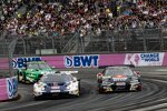 Luca Engstler (GRT-Lamborghini), Franz Engstler und Ricardo Feller (Abt-Sportsline-Audi) 