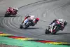 Bild zum Inhalt: Trackhouse-Aprilia am Sachsenring: Nach starkem Sprint chancenlos gegen Ducati
