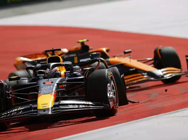 Max Verstappen, Lando Norris Titel-Bild zur News: Max Verstappen, Lando Norris