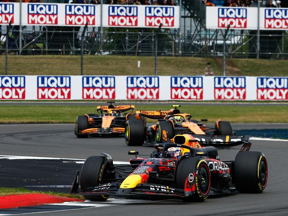 Max Verstappen, Lando Norris, Oscar Piastri