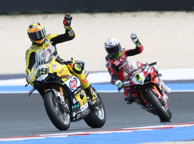Andrea Iannone, Alvaro Bautista Andrea Iannone, Alvaro Bautista